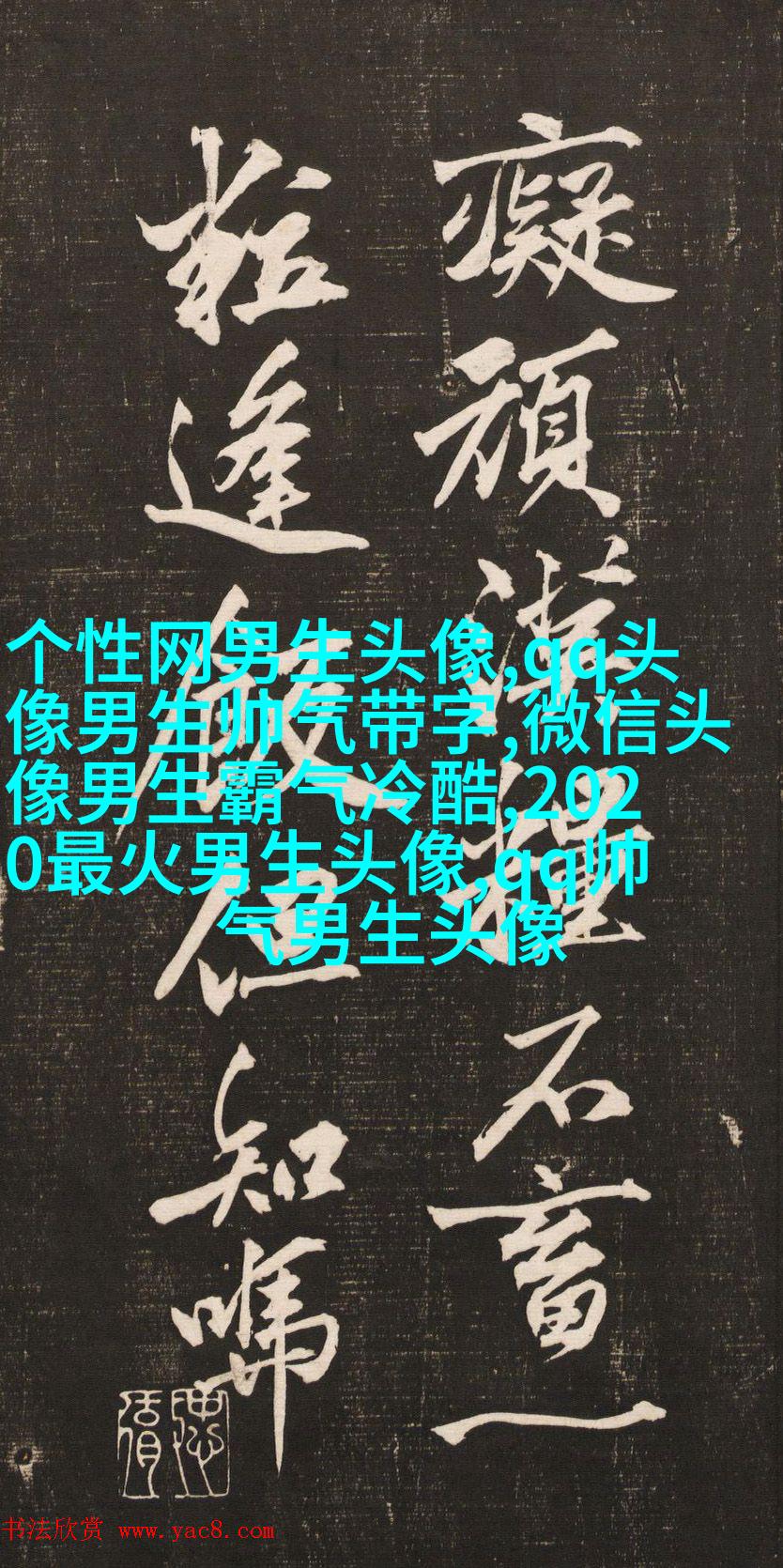 超酷高冷的男生头像(优选18张)