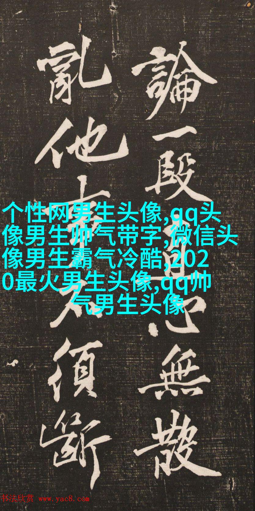 超酷高冷的男生头像(优选18张)