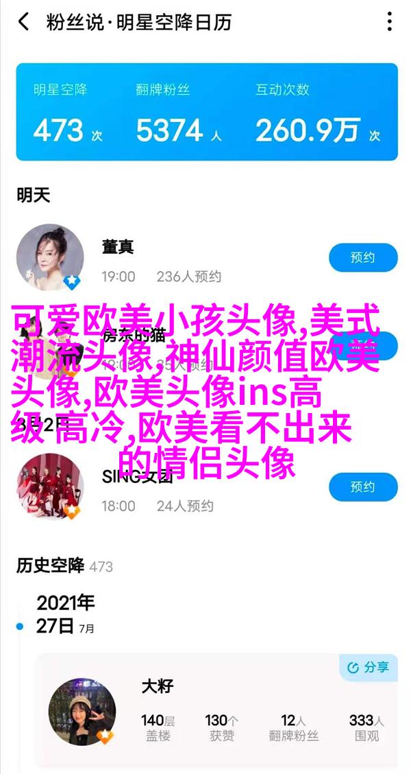 非主流欧美个性好看女生头像