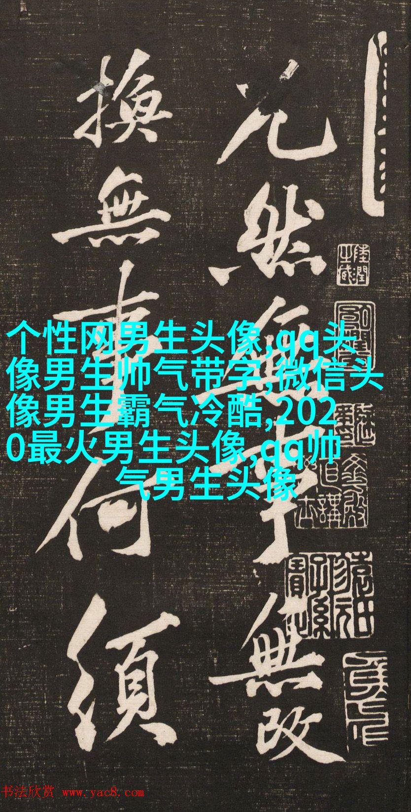 超酷高冷的男生头像(优选18张)